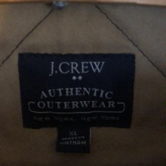 J Crew mens quilted vest size XL NWOT - Picture 2 of 9